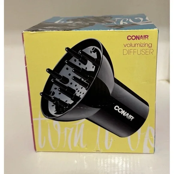 Conair Volumizing Diffuser Hair Dryer Attachment Frizz Free Curls New Open Box