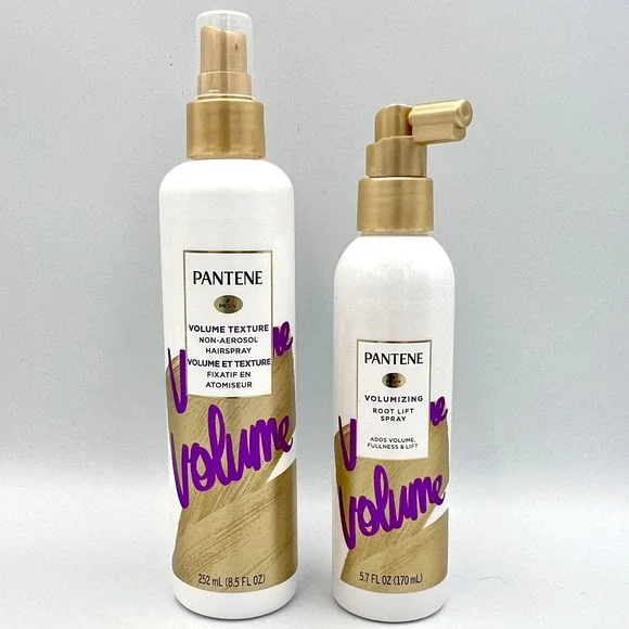 Pantene Pro-V‎ Texturizing VOLUME Hairspray & ROOT LIFT Spray