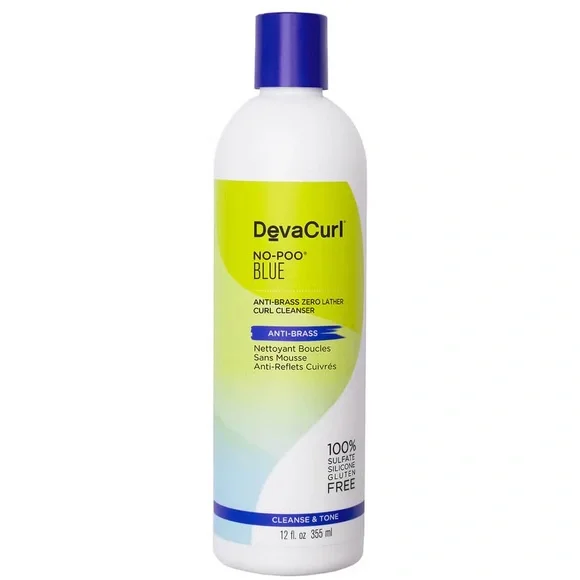 DevaCurl No-Poo Blue Cleanser - Anti-Brass Curl Cleanser