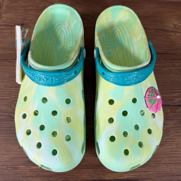 Margaritaville CROCS Jimmy Buffet Slip-On Clogs Shoes Men’s Size‎ 11 Tie Dye