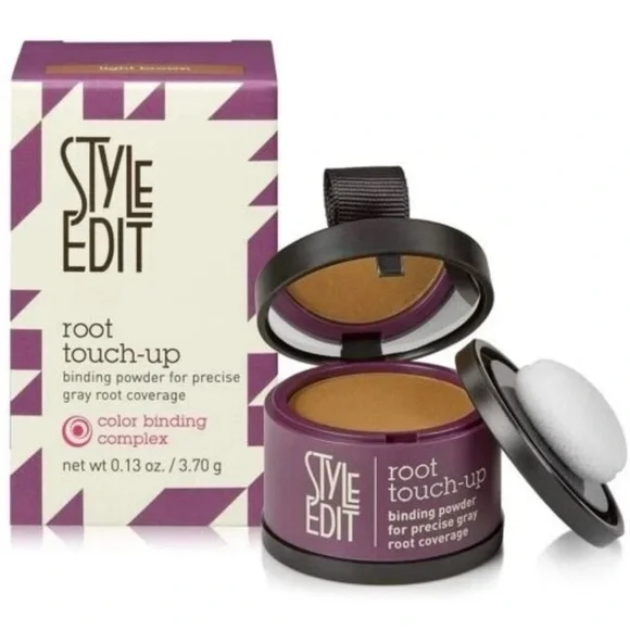 Style‎ Edit Root Touch-Up Powder 0.13oz Black NEW