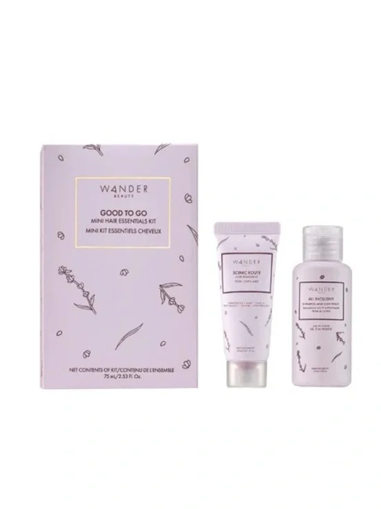 Wander Beauty Good to Go Hair Essentials Kit 2 Piece Travel Set