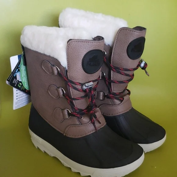 PAJAR Kid's Marcel Waterproof Faux Fur Boots