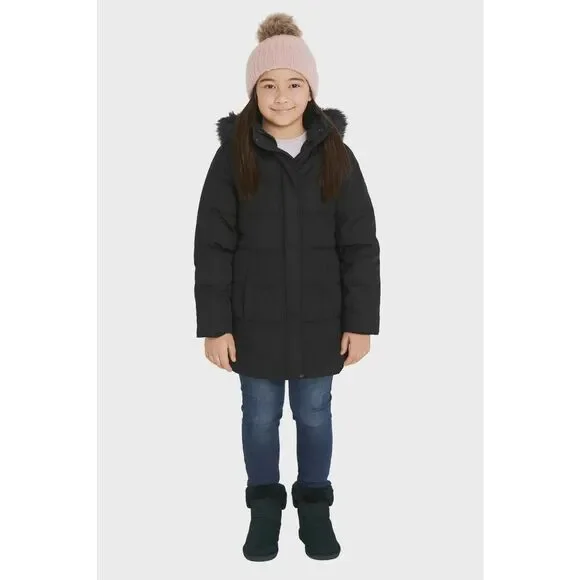 Apres by Lamo Black Winter Boots Snow Shoes Kids Youth GIRLS Size 3