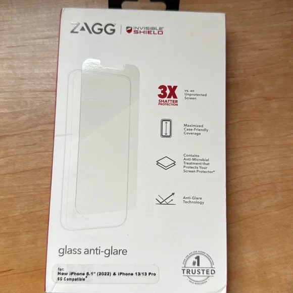 Zagg Glass Anti-Glare iPhone 13 Screen Protector