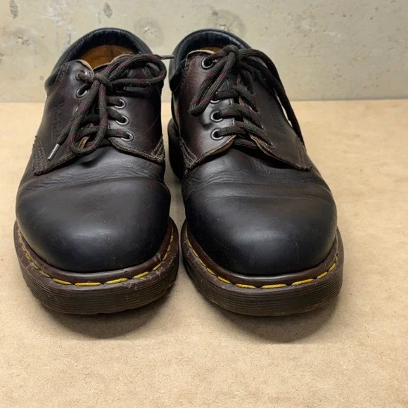 Dr. Martens 8053 Oxford Mens UK/9 Dark Brown England Vintage Grunge Goth Lug