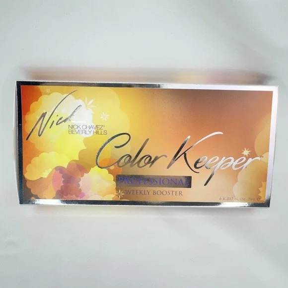 Nick Chavez Color Keeper Weekly Booster Treatment 0.7oz Lot of 6 NOS Read