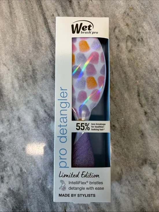 Wet Brush Pro Detangler Limited Edition - Purple Multi