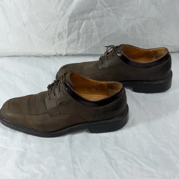 Cole Haan City Waterproof Lace Up Casual dress Shoes Brown Leather Men's Sz 9.5