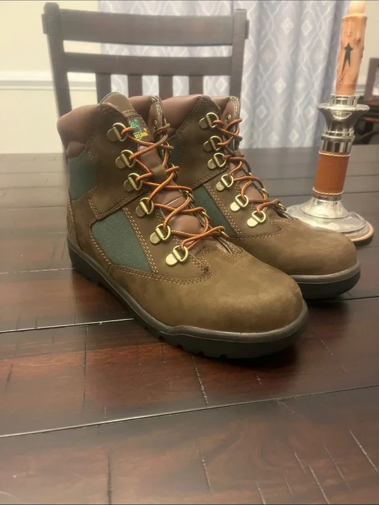 Timberland 6” Field Boots Brown Boys Youth Size 6