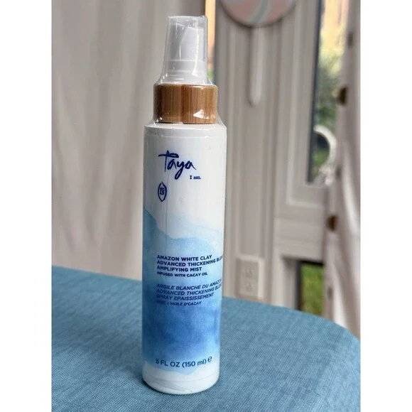 Taya I Am 5 fl. oz. Amazon White Clay Thickening Blend Hair Spray Mist Cacay Oil