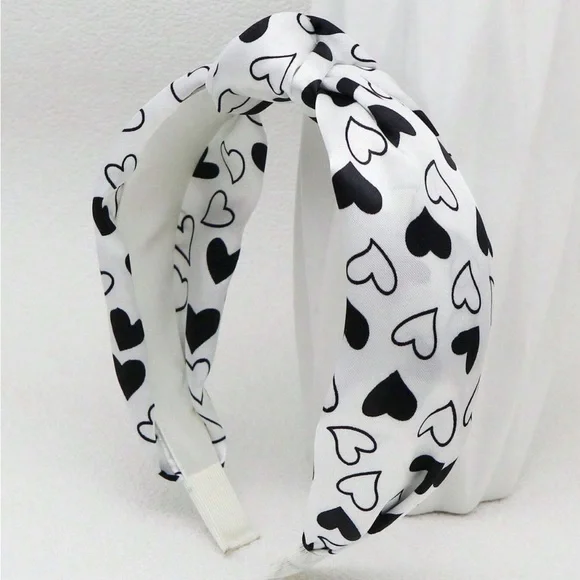Heart Knotted Headband, NWT