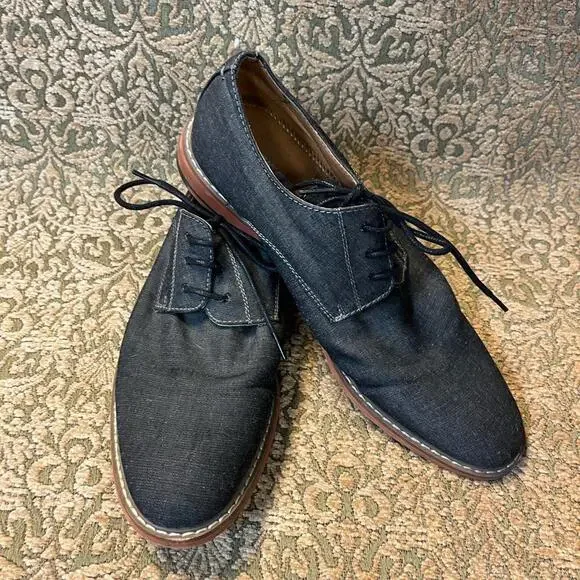 J75 By Jump Mens Primo Oxford Dress Shoes Round Toe Medium grayish Size …‎
