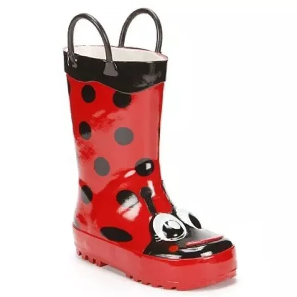 Western Chief Ladybug Rain Boots - Toddler Girls