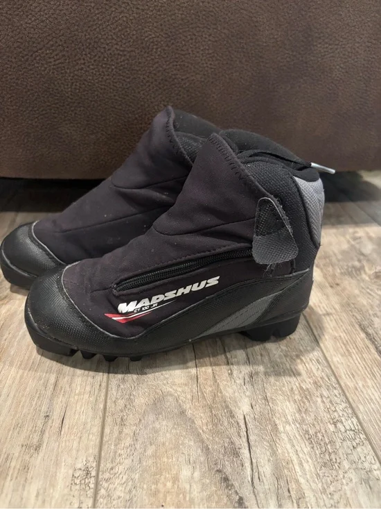 Madshus Kids Black Winter Cross-Country Ski Boots Size 12