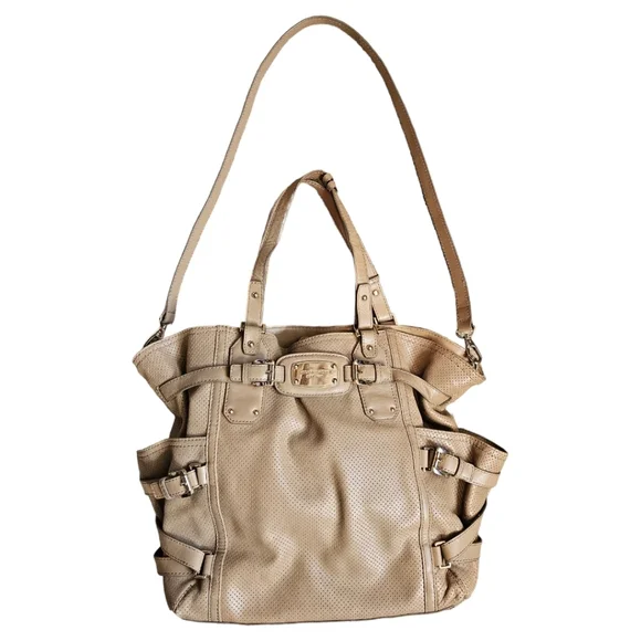 Michael Kors Tan Leather Gansevoort Tote Bag