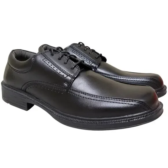 Deer Stags Men Bicycle Toe Derby Oxfords Williamsburg Size US 9M Black