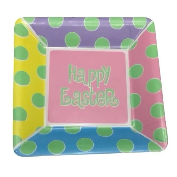 Easter Cheer Plastic Tray
