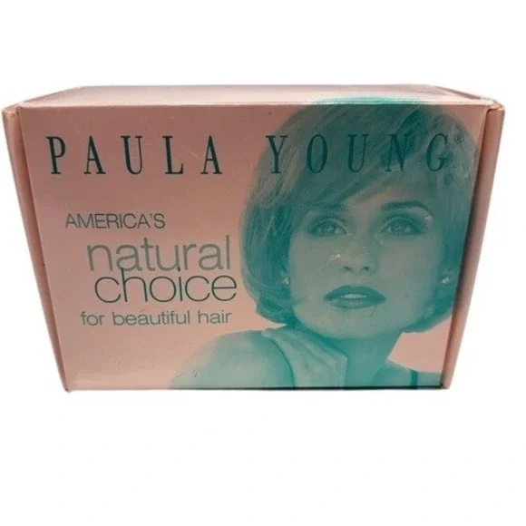 Paula Young Wavy Clip On Hair Piece Women Brown Synthetic A3310 Color 18‎ NEW