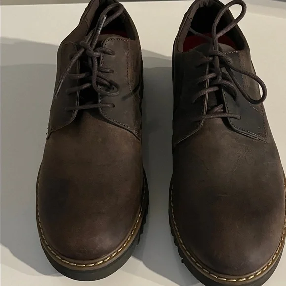 ROCKPORT trutec Brown Leather‎ Oxfords Size 9.5