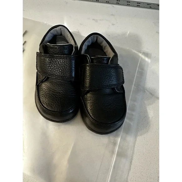 STRIDE RITE INFANT SRT ROSS DRESS SHOE, BLACK SIZE‎ 4.5