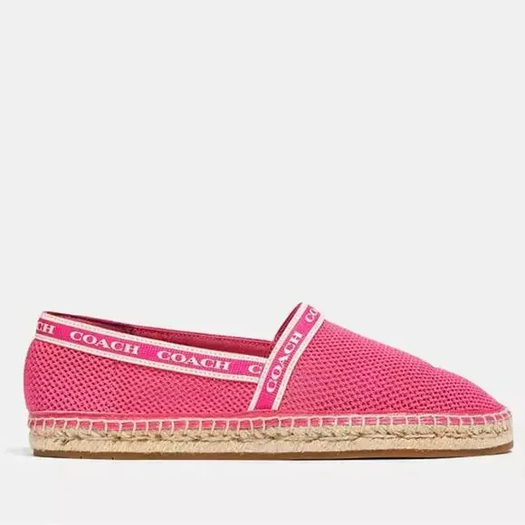 COACH Corrie Espadrille Pink Size 9.5