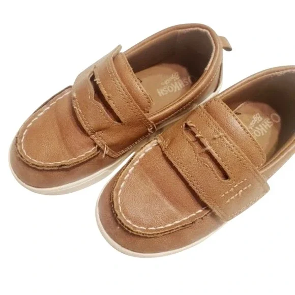 Boys Osh‎ Kosh Brown Loafers SZ:11