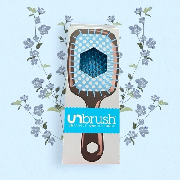 NIB Untangle-Unknot- Undo Unbrush Detangler Brush