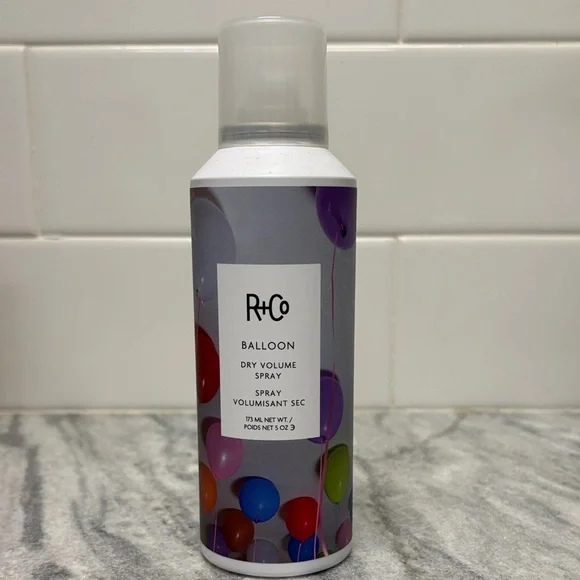 R+Co Balloon Dry Volume Spray with Multicolor Design