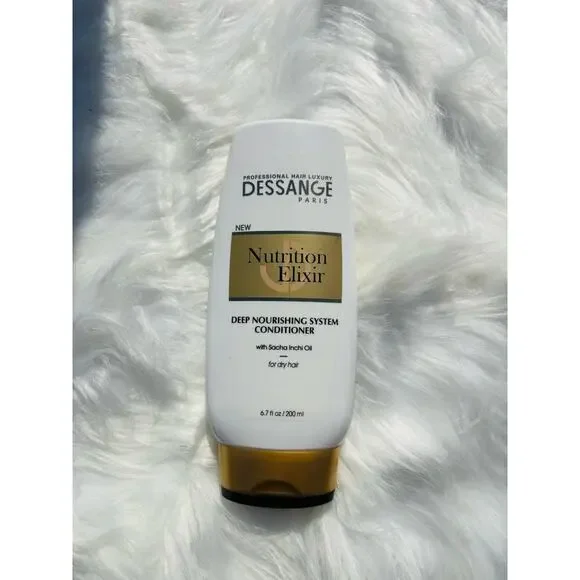 Dessange Nutrition Elixer Deep Nourishing‎ System Conditioner 6.7-NEW