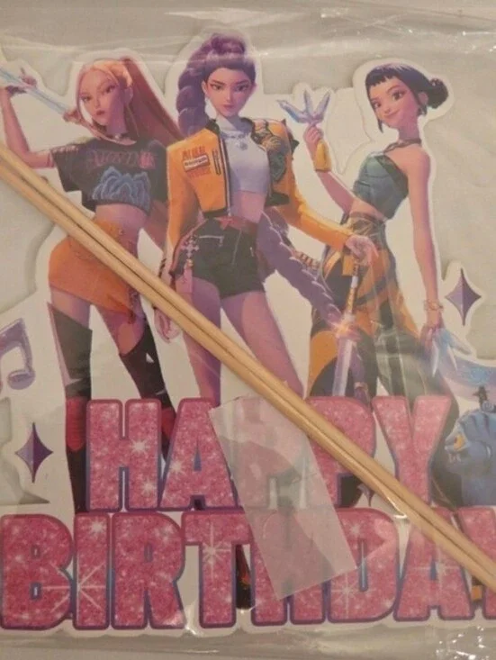 K-pop Demon Hunters Birthday Party Set