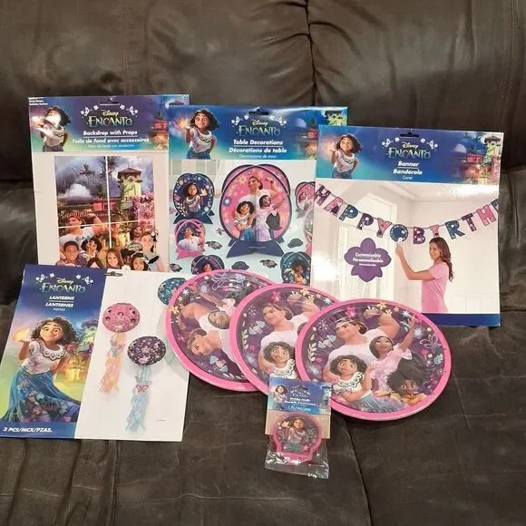 DISNEY ENCANTO BIRTHDAY PARTY DECORATIONS KIT