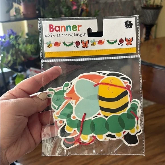 Colorful Insect Banner