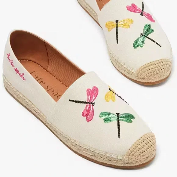 Kate Spade Dragonfly‎ espadrilles NEW