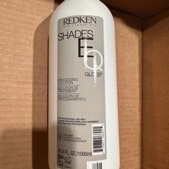 Redken Shades EQ Gloss Processing Solution Professional Hair Color developer