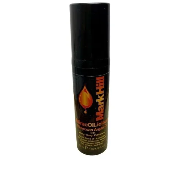 New Mark‎ Hill MiracOILous Moroccan Argan Oil Ylang Ylang Palmarosa 50ml Rare