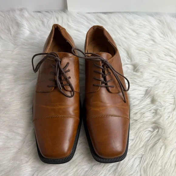 ALFANI MENS CAP TOE OXFORD DRESS SHOE