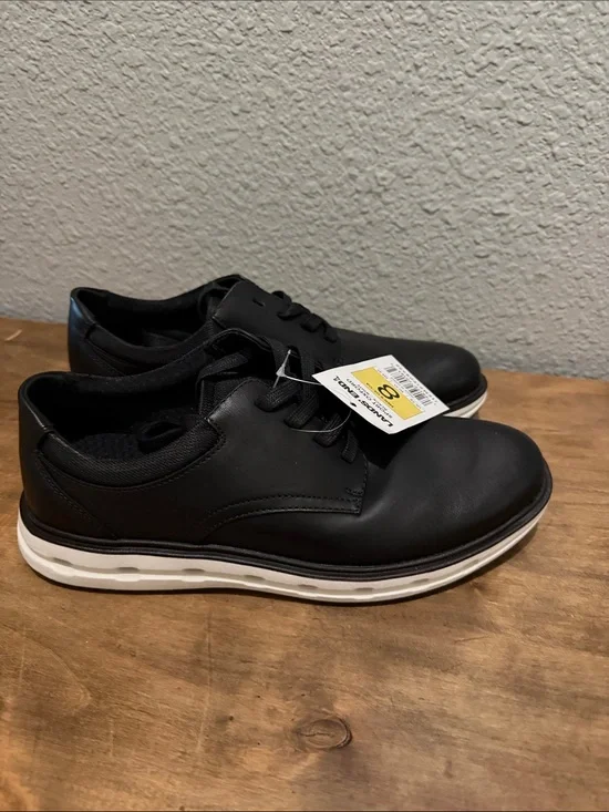 Men's Land’s End Black Casual Lace-Up Shoes size 8