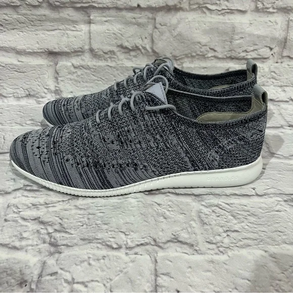 Cole Haan Men's 2.Zerogrand Stitchlite Oxford sneakers shoes 11B stretch knit