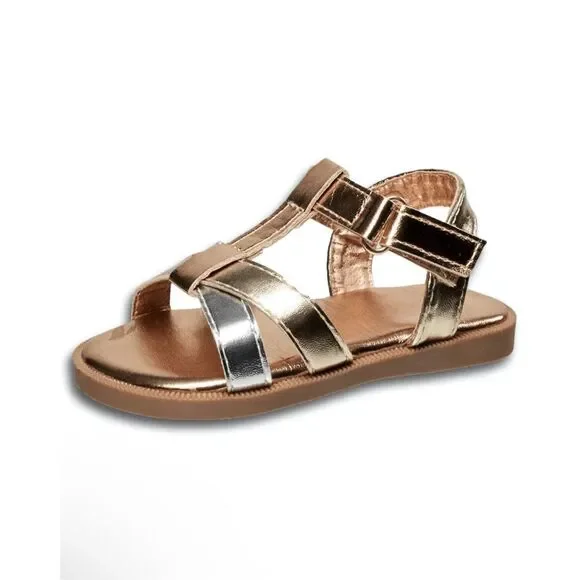 Lucky Brand Evie Sandal Metallic Sandal Size 10M Toddler Girls