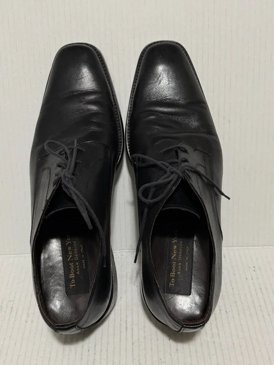 To Boot New York Adam Derrick Black Oxford Lace up Men's Shoes Business 11.5