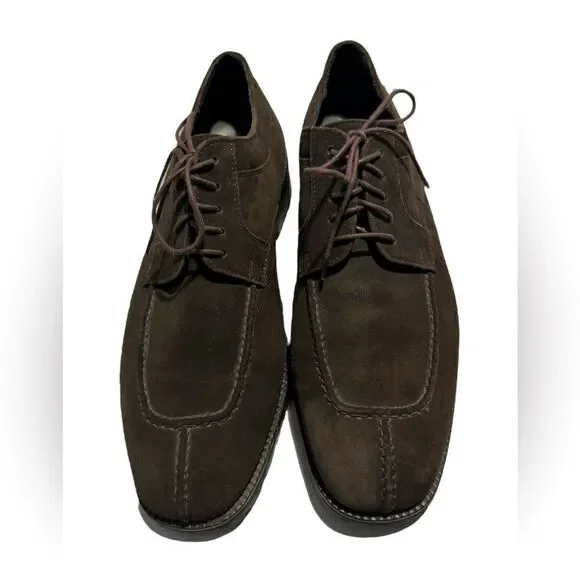 Cole Haan Suede NikeAir Sole Split-Toe Lace-up Oxford Sz 9 Perfect Condition
