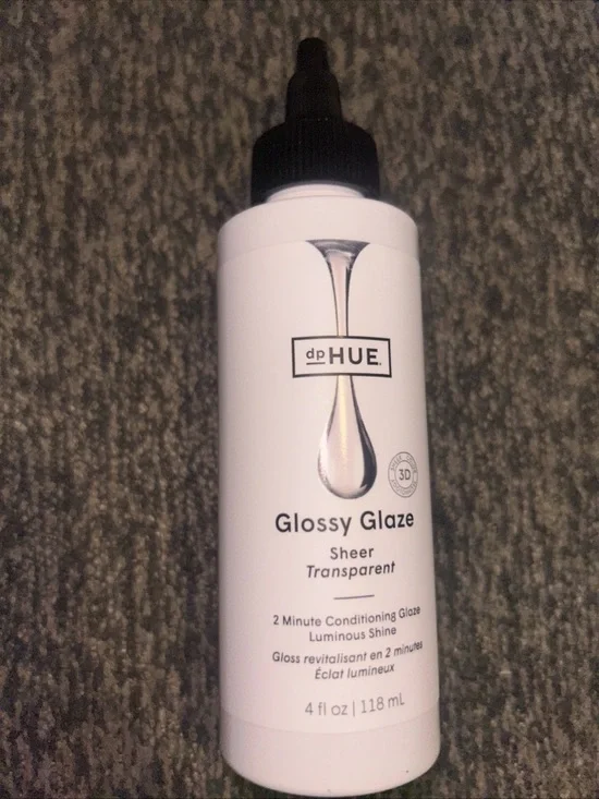 DP Hue Glossy Glaze Sheer Transparent‎ 4oz Full Size New Without Box
