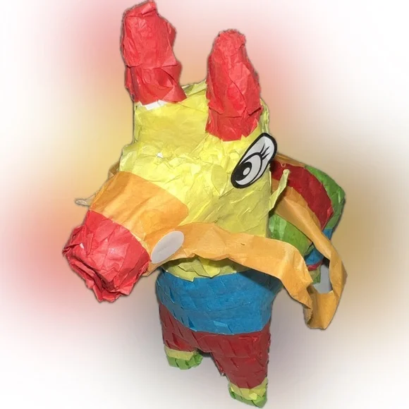 💥Colorful Fiesta Cinco de Mayo Mexican Party Mini Pinata Table Decoration