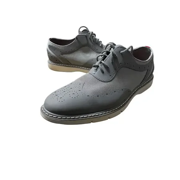 Stacy Adams Men’s Casual Dress Leather Shoes 8 Gray Classic