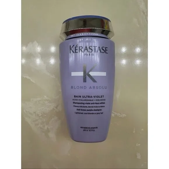 Kerastase Blond Absolu Anti Brass Purple Shampoo (Used, 75% full)