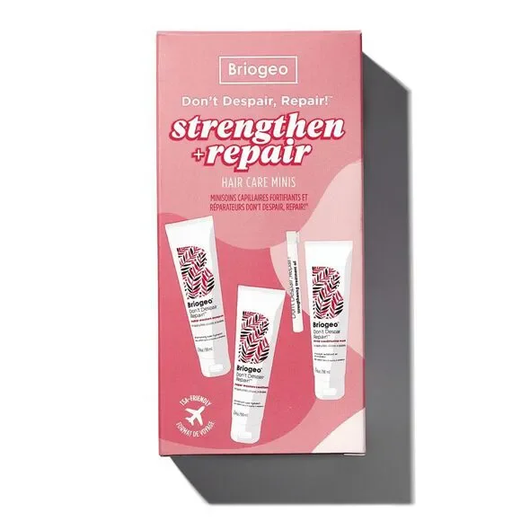 Briogeo Don't Despair, Repair! Strengthening Travel Kit for Dry + Damaged Hair