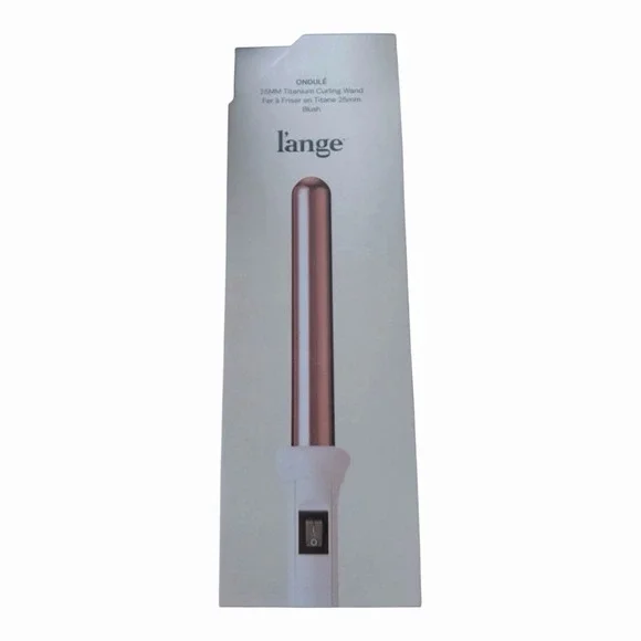 lange blush pink 25mm curling wand Sealed
