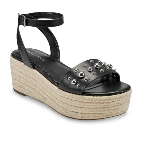 NIB Marc Fisher Joyce Espadrille Platform Sandal Women's Size 7