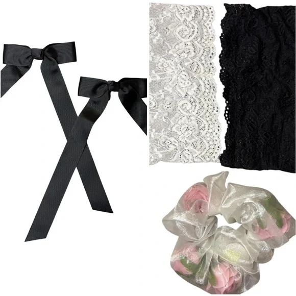 Free People and Pacsun hair accessories